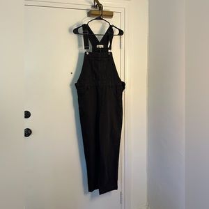 Madewell Straight-Leg Overalls in Lunar Wash / LARGE / LUNAR WASH - NWT